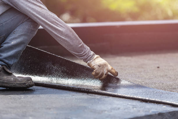 Professional Interior Drainage System technician working in Hillsborough, NC